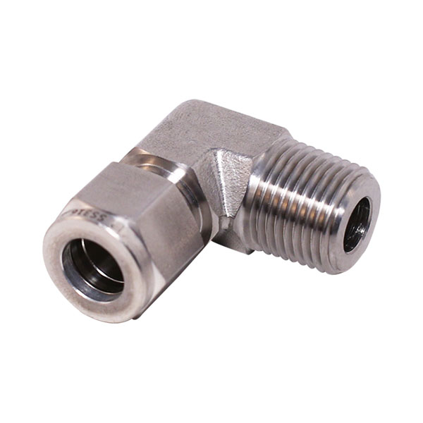 Çift Yüksüklü Paslanmaz Erkek Dirsek-Tube fittings