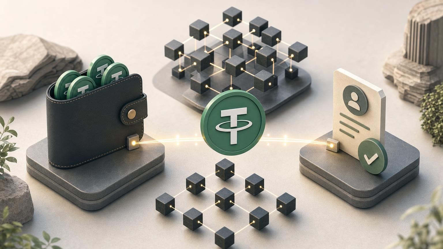 A beginner checking the BNB Smart Chain network, USDT recipient address, and transaction details before confirming an exchange